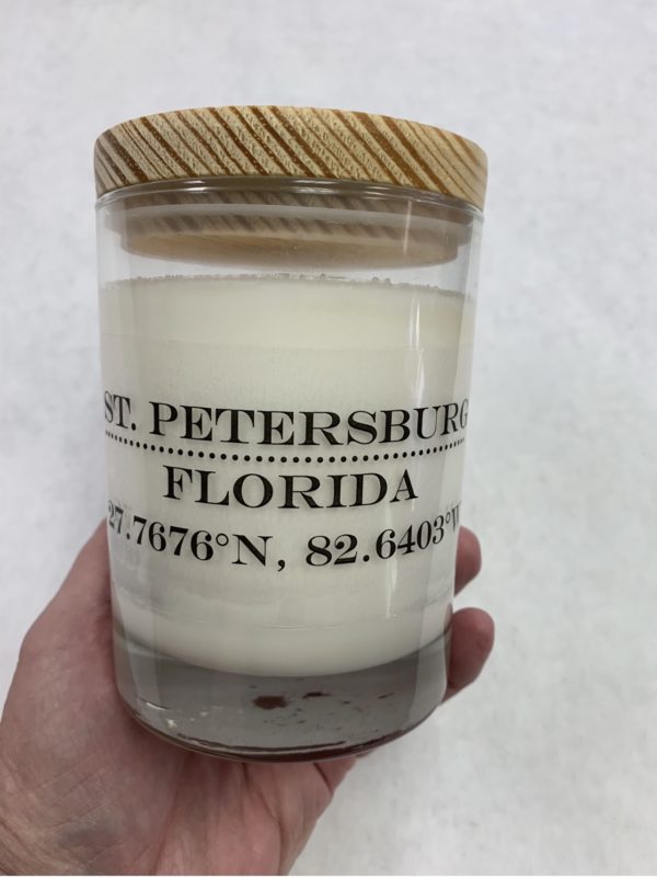 St. Petersburg Fla Candle